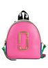 Playboy Bunny Backpack, &pound;130, Handbags, Blue/Pink/White, Leather, Front view